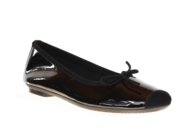 Reqins harmony noir Cuir Vern