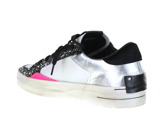 Crime london sk8 blanc argent3776803_4