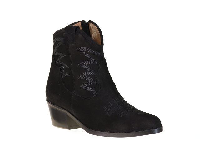 Garance natan noir Nubuck