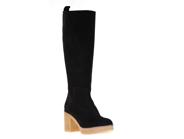 Garance viperal noir Nubuck